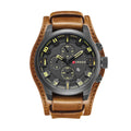Reloj Curren 8225 Cuero Vintage